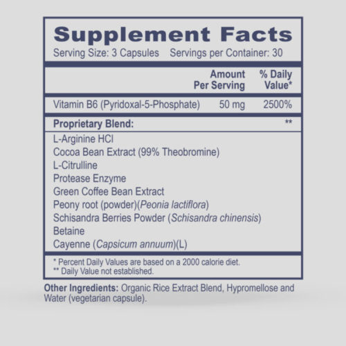Nitric Oxide Accelerator Metabolic Code