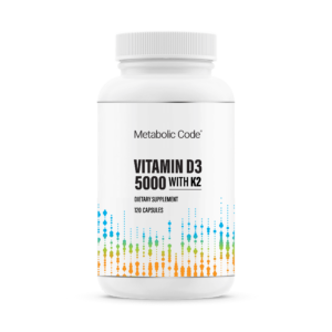 Vitamin D3 5000 with K2 120 vegcaps